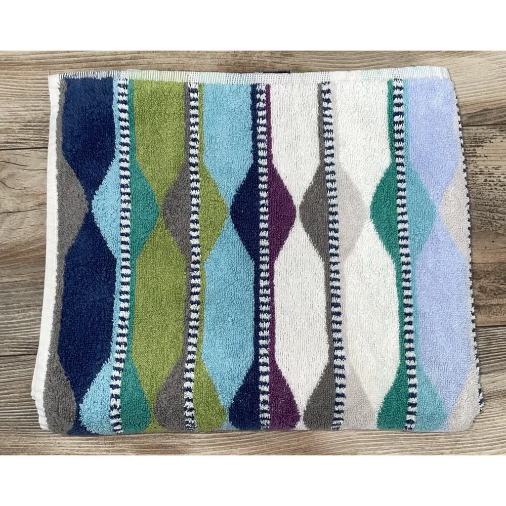 The Company Store Geometric Towel Set 8 Pc Set Bath- Hand & Bath Towel
